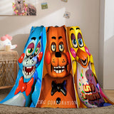 Charger l&#39;image dans la visionneuse de la galerie, Five Nights at Freddy&#39;s Blanket Flanelle Polaire Quilt Wrap Nap Blanket