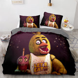 Load image into Gallery viewer, Five Nights at Freddy&#39;s Kids Bedding Set Quilt Duvet Cover Bed Sets