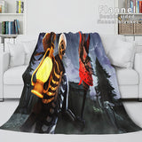 Load image into Gallery viewer, Fortnite Cosplay Flannel Fleece Blanket Throw Wrap Nap Blankets