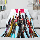 Load image into Gallery viewer, Fortnite Cosplay Flannel Fleece Blanket Throw Wrap Nap Blankets