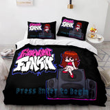 Load image into Gallery viewer, Friday Night Funkin Cosplay Bedding Set Covers