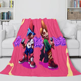 Load image into Gallery viewer, Friday Night Funkin Cosplay Flannel Fleece Blanket  Throw Bed Blankets