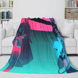 Load image into Gallery viewer, Friday Night Funkin Cosplay Flannel Fleece Blanket  Throw Bed Blankets