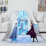 Charger l&#39;image dans la visionneuse de la galerie, La Reine des Neiges 2 Anna Elsa Flanelle Polaire Couverture Couvertures Cosplay