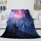 Load image into Gallery viewer, Frozen 2 Princess Anna Elsa Flannel Fleece Blanket