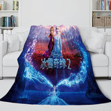 Load image into Gallery viewer, Frozen 2 Princess Anna Elsa Flannel Fleece Blanket