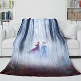 Load image into Gallery viewer, Frozen 2 Princess Anna Elsa Flannel Fleece Blanket