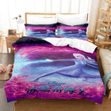 Load image into Gallery viewer, Frozen 2 Elsa Anna Cosplay Kids Bedding Set Quilt Duvet Cover Bed Sets