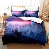 Load image into Gallery viewer, Frozen 2 Elsa Anna Cosplay Kids Bedding Set Quilt Duvet Cover Bed Sets