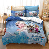 Load image into Gallery viewer, Frozen Princess Elsa Anna Bedding Set Duvet Cover Quilt Bed Sets