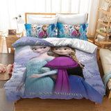 Load image into Gallery viewer, Frozen Princess Elsa Anna Bedding Set Duvet Cover Quilt Bed Sets