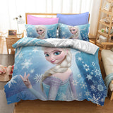 Load image into Gallery viewer, Frozen Princess Elsa Anna Bedding Set Duvet Cover Quilt Bed Sets