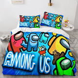 Load image into Gallery viewer, Game Among Us Cosplay Bedding Set Quilt Cover