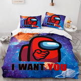 Load image into Gallery viewer, Game Among Us Cosplay Bedding Set Quilt Cover