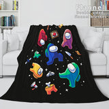 Load image into Gallery viewer, Game Among Us Flannel Fleece Blanket Bedding Dunelm Quilt Nap Blanket