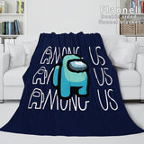 Load image into Gallery viewer, Game Among Us Flannel Fleece Blanket Bedding Dunelm Quilt Nap Blanket