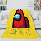 Load image into Gallery viewer, Game Among Us Flannel Fleece Blanket Dunelm Quilt Wrap Nap Blanket