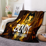 Load image into Gallery viewer, Game Bendy And The Ink Machine Blanket Flannel Throw Room Decoration