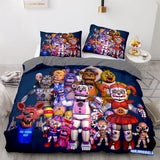 Load image into Gallery viewer, Game Five Nights at Freddy&#39;s Bedding Set Quilt Duvet Cover Bed Sets