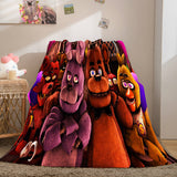 Load image into Gallery viewer, Game Five Nights at Freddy&#39;s Blanket Flannel Fleece Blanket Nap Quilt