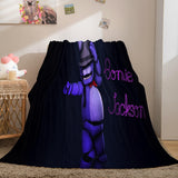 Load image into Gallery viewer, Game Five Nights at Freddy&#39;s Blanket Flannel Fleece Blanket Nap Quilt