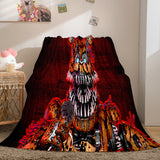 Charger l&#39;image dans la visionneuse de la galerie, Game Five Nights at Freddy&#39;s Couverture Flanelle Polaire Couverture Nap Quilt