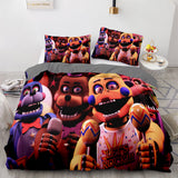 Load image into Gallery viewer, Game Five Nights at Freddy&#39;s Cosplay Bedding Set Duvet Cover Bed Sets