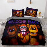 Load image into Gallery viewer, Game Five Nights at Freddy&#39;s Cosplay Bedding Set Duvet Cover Bed Sets