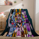 Charger l&#39;image dans la visionneuse de la galerie, Couverture polaire en flanelle Five Nights at Freddy&#39;s
