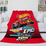 Charger l&#39;image dans la visionneuse de la galerie, Jeu Hot Wheels Couverture Flanelle Polaire Couverture Quilt Wrap Nap Couverture