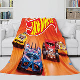 Charger l&#39;image dans la visionneuse de la galerie, Jeu Hot Wheels Couverture Flanelle Polaire Couverture Quilt Wrap Nap Couverture