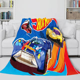 Charger l&#39;image dans la visionneuse de la galerie, Jeu Hot Wheels Couverture Flanelle Polaire Couverture Quilt Wrap Nap Couverture