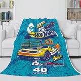 Charger l&#39;image dans la visionneuse de la galerie, Jeu Hot Wheels Couverture Flanelle Polaire Couverture Quilt Wrap Nap Couverture