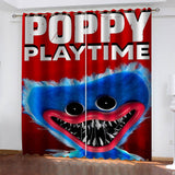 Load image into Gallery viewer, Game Poppy Playtime Curtains Blackout Window Drapes