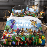 Load image into Gallery viewer, Roblox Bedding Set Quilt Duvet Cover Bed Sets