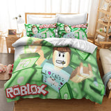 Charger l&#39;image dans la visionneuse de la galerie, Jeu Roblox Cosplay ensemble de literie housse de couette enfants ensembles de draps de lit