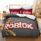 Charger l&#39;image dans la visionneuse de la galerie, Jeu Roblox Cosplay ensemble de literie housse de couette enfants ensembles de draps de lit