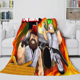 Load image into Gallery viewer, Game Roblox Cosplay Blanket Dunelm Bedding Soft Flannel Fleece Blanket