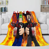 Charger l&#39;image dans la visionneuse de la galerie, Jeu Roblox Cosplay Couverture Dunelm Literie Douce Flanelle Polaire Couverture