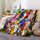 Load image into Gallery viewer, Game Sonic Blanket Flannel Throw Room Decoration