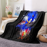 Load image into Gallery viewer, Game Sonic Blanket Flannel Throw Room Decoration