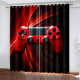 Charger l&#39;image dans la visionneuse de la galerie, Gamepad Rideaux Jeu Joystick Blackout Fenêtre Traitements Rideaux Décor