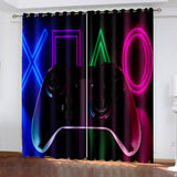 Charger l&#39;image dans la visionneuse de la galerie, Gamepad Rideaux Jeu Joystick Blackout Fenêtre Traitements Rideaux Décor