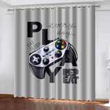 Load image into Gallery viewer, Gamepad Curtains Game Joystick Blackout Window Treatments Drapes