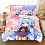 Load image into Gallery viewer, Genshin Impact Bedding Set Quilt Duvet Cover Without Filler