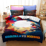 Load image into Gallery viewer, Godzilla vs King Kong Cosplay Bedding Quilt Duvet Cover Bed Sets