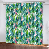 Load image into Gallery viewer, Green Plants Curtains Blackout Window Treatments Drapes for Room Decoration