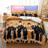 Load image into Gallery viewer, Haikyuu Cosplay Students Bedding Set UK Quilt Duvet Cover Bed Sets