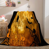 Charger l&#39;image dans la visionneuse de la galerie, Halloween Horror Party Décoration Flanelle Polaire Couverture Wrap Couverture