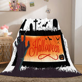 Charger l&#39;image dans la visionneuse de la galerie, Halloween Horror Party Décoration Flanelle Polaire Couverture Wrap Couverture